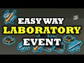 Easy  way to do  laboratory event  last day on earth