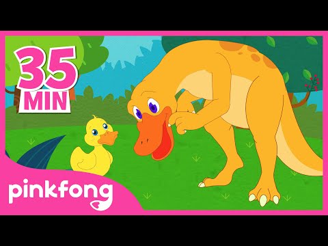 Animal-Sauro e mais músicas infantis | +Compilação | Pinkfong Canções para crianças