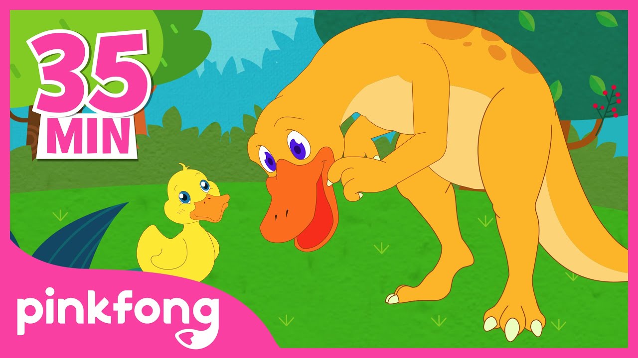 Animal-Sauro e mais músicas infantis | +Compilação | Pinkfong Canções para crianças