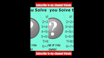 Solve the puzzle and Comment your answer #shortsfeed #shorts #maths #mathspuzzle #harshasai #puzzle