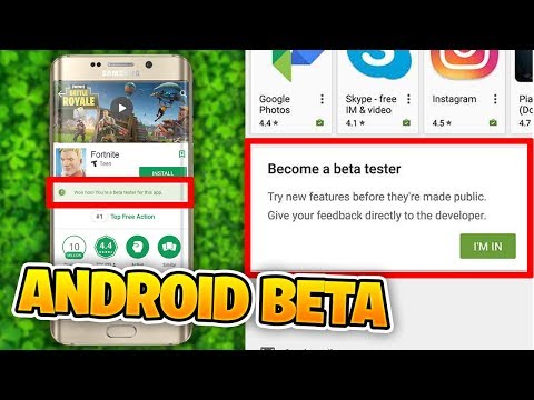 I found the Fortnite ANDROID BETA!! (Fortnite Android Release Date Leaked News)