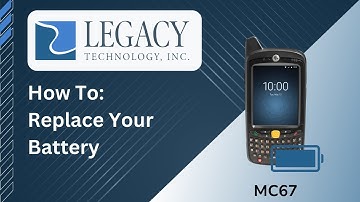 How To: Replace Your Battery | Zebra MC67