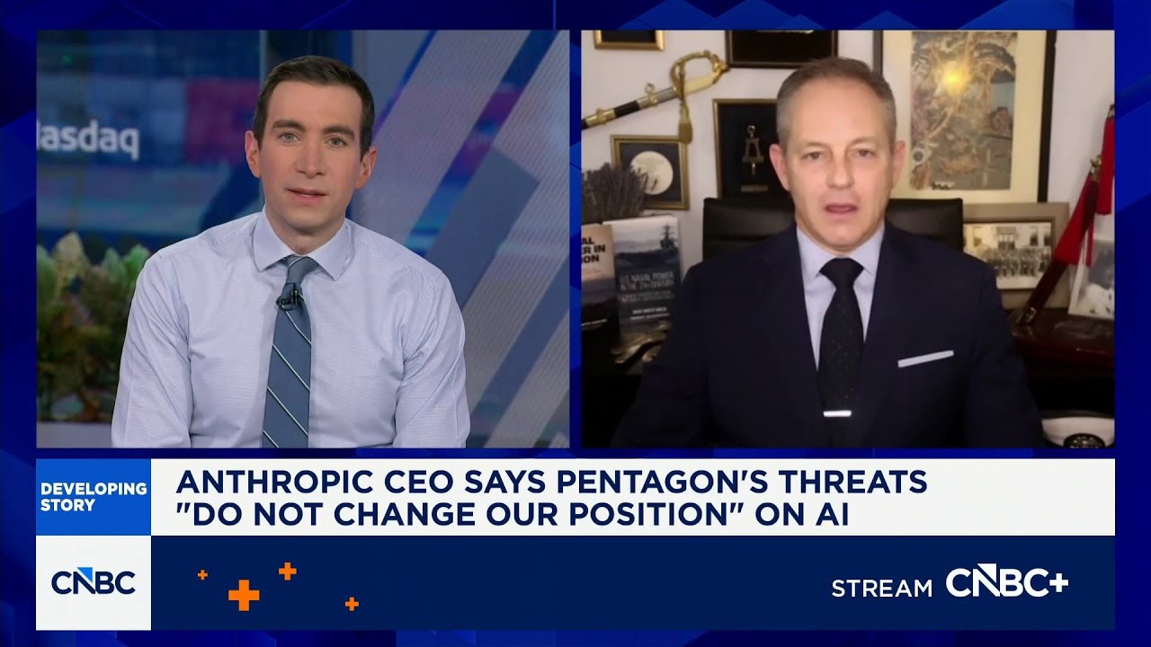 Anthropic trying to put limitations on its AI models 'really has no standing', says Brent Sadler