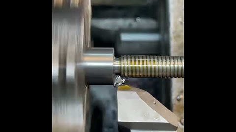 Threading, machine tool
