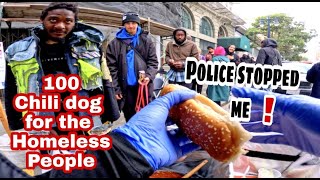 Making 100 Chili Hotdogs for the Homeless !