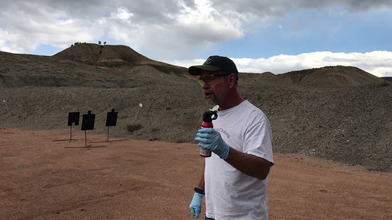 Testing expired bear spray YouTube