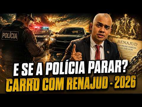 Vídeo: Carro com bloqueio RENAJUD pode circular? Atualizado 2026
