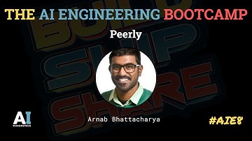 Peerly door Arnab Bhattacharya - AI Engineering Demo Day Cohort 08 #demoday