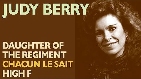 Glass Shatterers! Judy Berry - Donizetti: DAUGHTER...