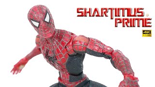 Marvel Legends Spider-Man 2 Magnetic ToyBiz Sam Raimi Movie Toby Maguire 4K Action Figure Review
