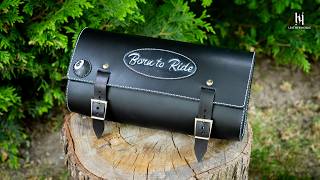 Leather Retro Tool Bag Pattern and Tutorial