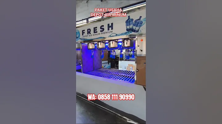 Paket usaha depot air minum isi ulang RO & Mineral Modern. #bisnis #cvdamisiu #depotairminum