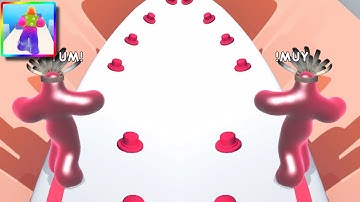 Blob Runner 3D - Pancake Run Gameplay All Levels iOS,Android Walkthrough Mobile Game New Level