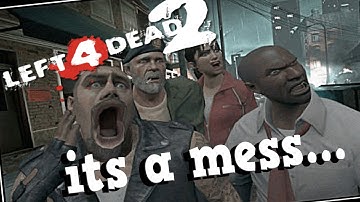 Left 4 Dead 2 but its an absolute mess (Funny Moments)
