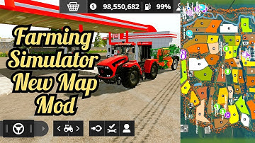 Farming Simulator 20 New Tractor Mod| Fs20 New Map Mod #farminggames #fs20mods #fs23mods #farming