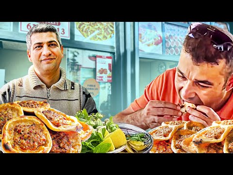 TARSUSLULAR ÇOK ŞANSLI ! EN İYİ LAHMACUN BENDE l Sokak Lezzetleri