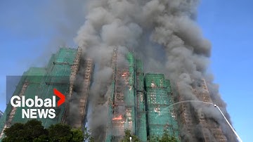 Deadly Hong Kong fire rips through residential complex, kills at least 36