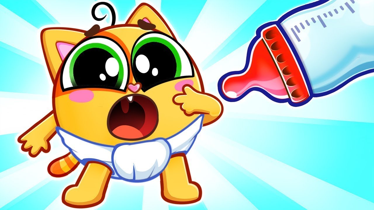 Bottle Milk Feeding Song 🍼 Take Care of Baby 👶🏻 Funny Songs for Kids & Nursery Rhymes