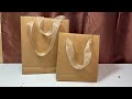 How To Make Paper Gift Bag / Easy Paper Crafts / DIY Tutorial