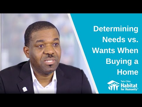 Determining Your Needs vs. Wants When Buying a Home