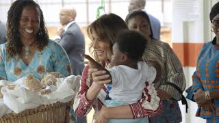 First Lady Melania Trump Visits Ghana