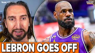 Nick Wright REACTS to LeBron James MONSTER NIGHT vs. Rockets, Lakers are DANGEROUS | NBA Net Worth