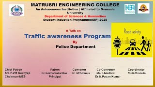 Celebrity Traffic Awareness Program -  Student Induction Program - 2025 Net Worth
