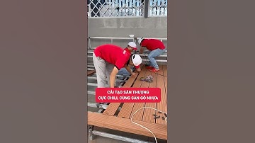 Cải tạo sân thượng cực chill với sàn gỗ nhựa chỉ trong vài bước