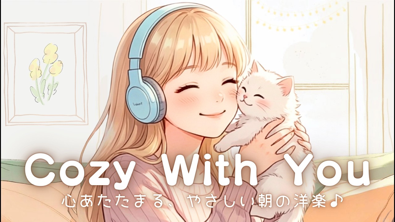 洋楽】心がほっとする☘️ ふんわり温かい朝の音楽 ｜Cozy With You