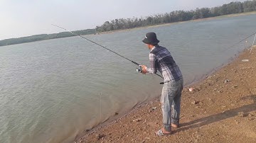 Câu cá giải trí cuối tuần tại Đập Đá Bàn ( Tân Uyên)
