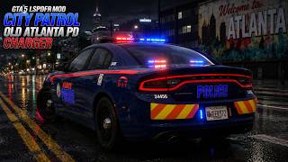 GTA 5 LSPDFR MOD | Patroling Los Santos in the OLD ATLANTA PD CHARGER! GTA 5 LSPDFR MOD | Patroling Los Santos in the OLD ATLANTA PD CHARGER!