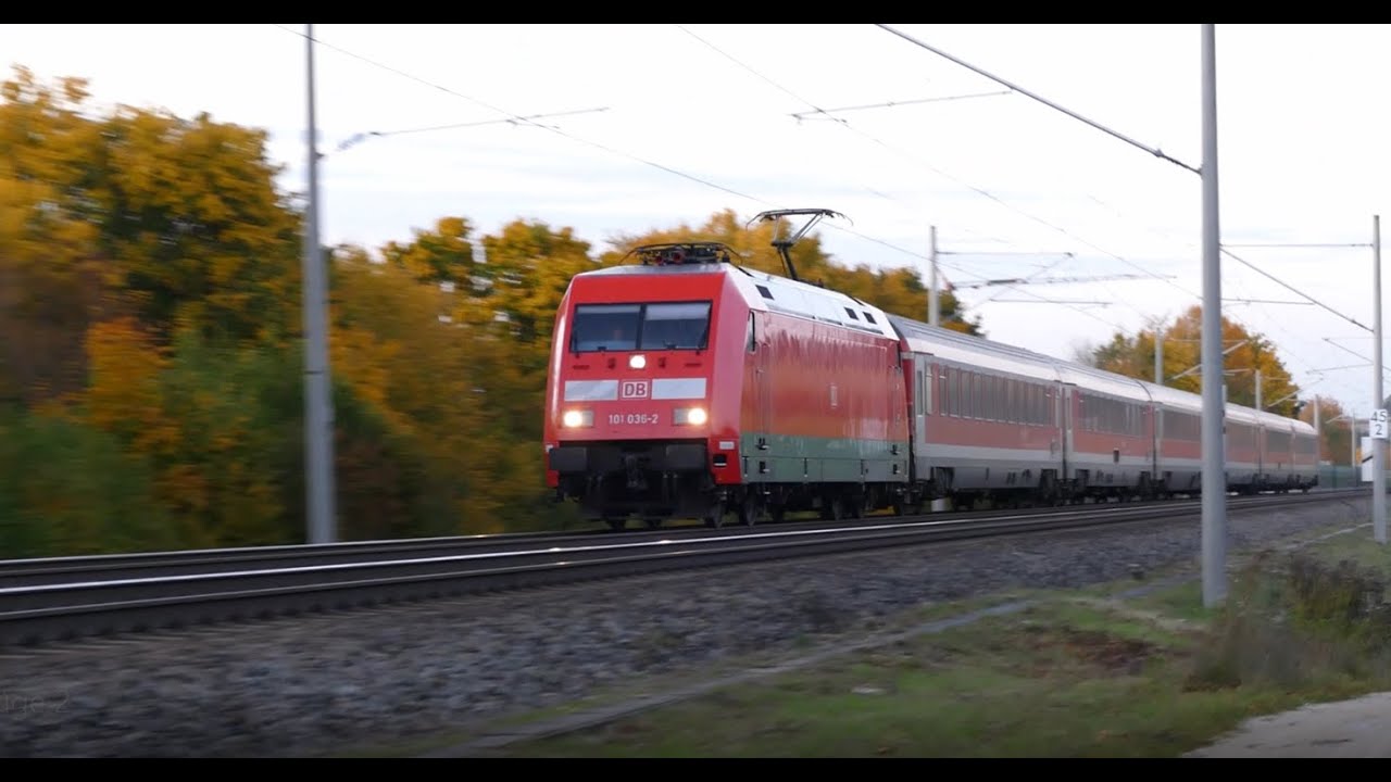 Züge auf der Strecke München-Ingolstadt | Züge im Vorbeifahren [FHD|50p] #2