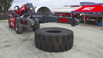 Tyre Handler 8T on Magni HTH