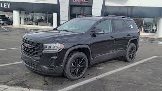 2022 Acadia fwd SLE Elevation Ebony Twilight w jet black interior. 2022 Gmc Acadia Sle Awd Des Moines Ia