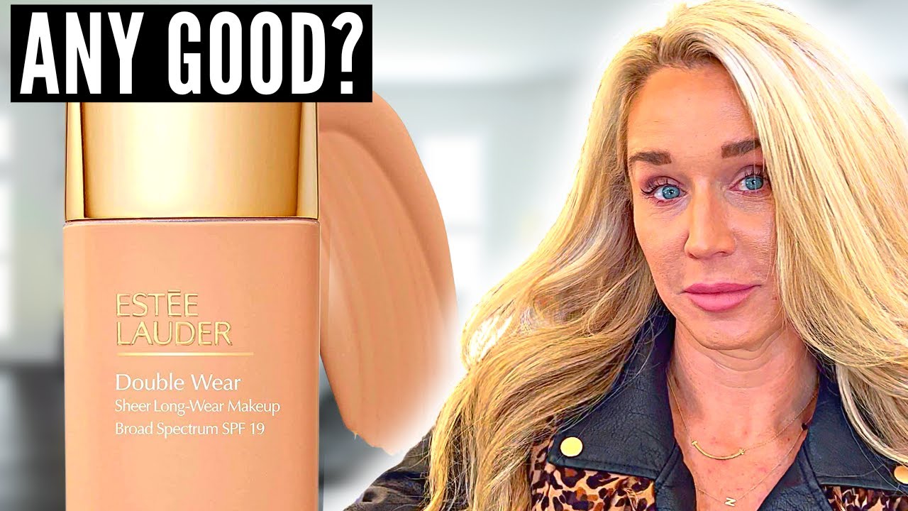 Estee Lauder Double Wear Sheer 2C3 Fresco Long-Wear Makeup SPF 19 Foundation (Full Review)