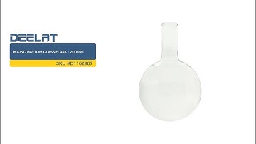 Round bottom Glass Flask - 2000ml SKU #D1162967