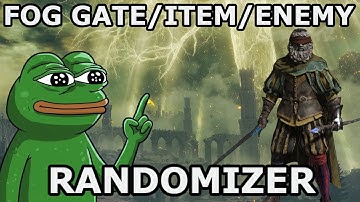 Elden Ring (+DLC) But Everything is Randomized (Item/Enemy/Fog Gate)
