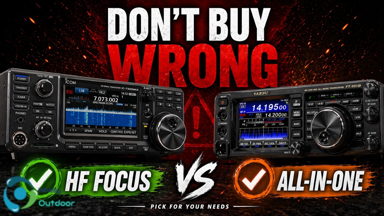 トランシーバー YAESU FT-73 KENWOOD DEMITOSS ICON IC-2S Icom IC 7300MK2 ⚔️ Yaesu FT-991A - Which HF Ham Radio Should You