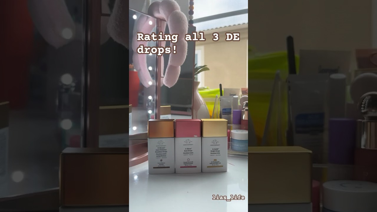 Rating all the Drunk Elephant drops! 💗✨ 