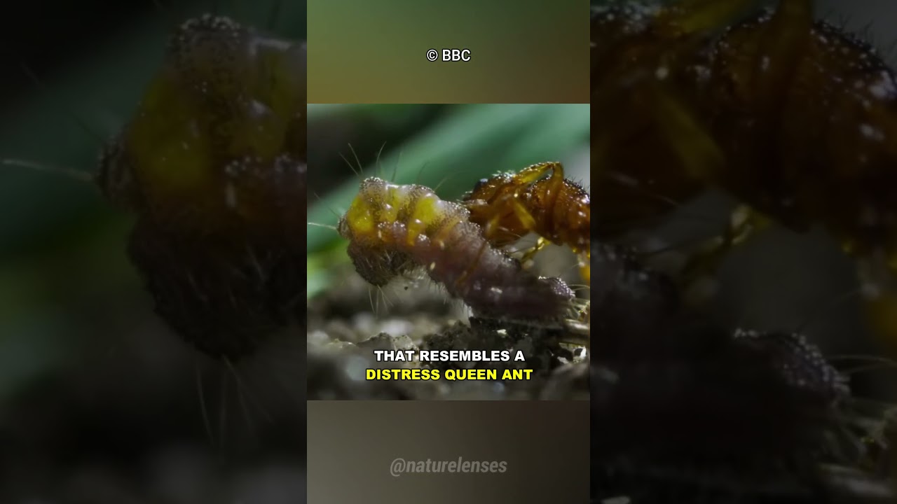 This Caterpillar Can Trick Ants!