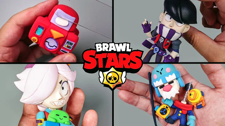 BrawlStars Collection clay Art - EDGAR,COLETTE GAL...