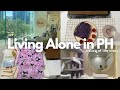 Living alone in the Philippines🌥️a day in my life🌿shopee haul🛍️self-care day💆‍♀️life as a homebody🤍