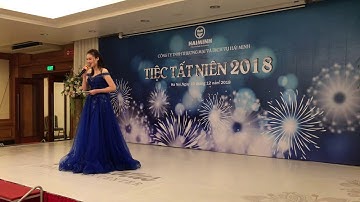 MC Tú Anh - Tiệc tất niên 2018 - cty TNHH TM và DV Hải Minh