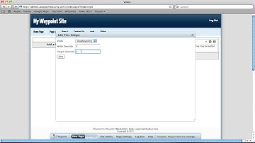 How to add an FLV movie to your website
