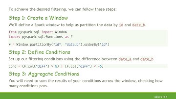 Filtering Rows in Apache Spark by Date Ranges Using PySpark