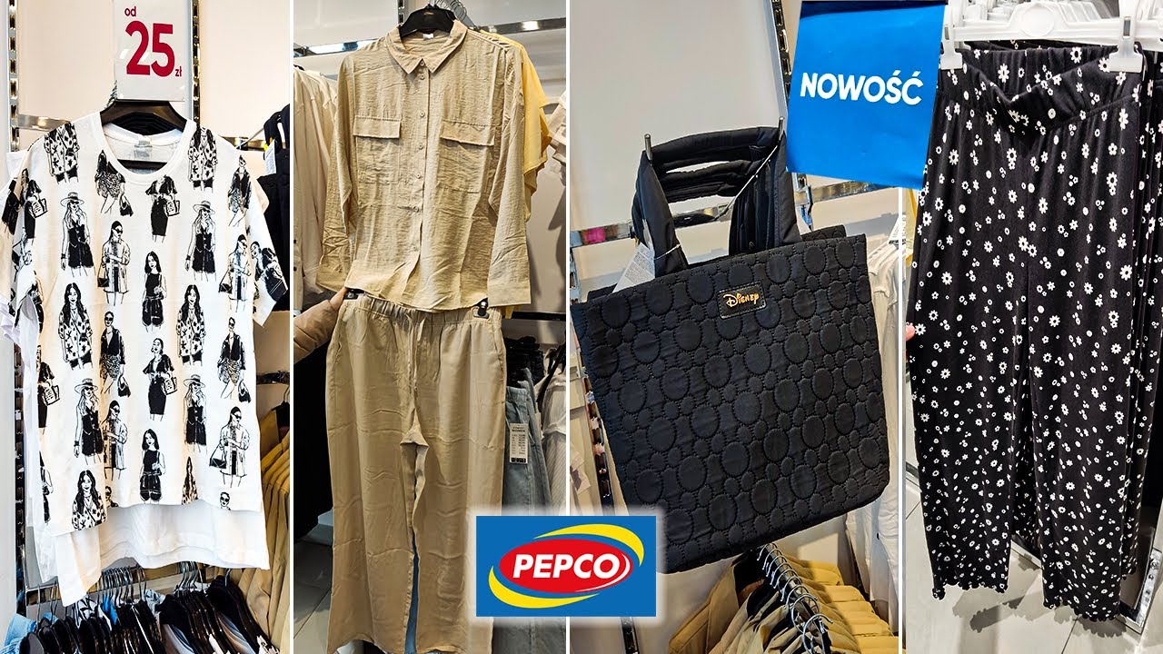 PEPCO TANIE SPODNIE I BLUZKI DAMSKIE Z NOWEJ KOLEKCJI❗ ZASŁONY😱TOREBKA❗ ROZMIARY XXL❗