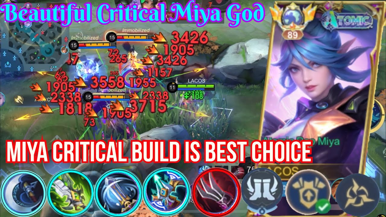 Miya Is The God Of Critical The Strongest MM Late Game mobilelegends miya-is-the-god-of-critical-the-strongest-mm-late-game-mobilelegends