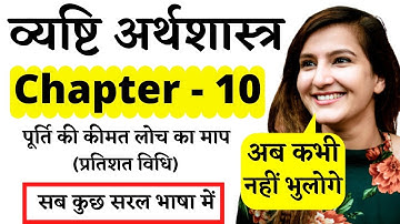 #60|पूर्ति की कीमत लोच का माप प्रतिशत विधि के संख्यात्मक प्रशन|