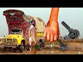 How To Repair Outer Tie Rod In Emergency | Amazing Restoration Old Truck Outer Tie Rod