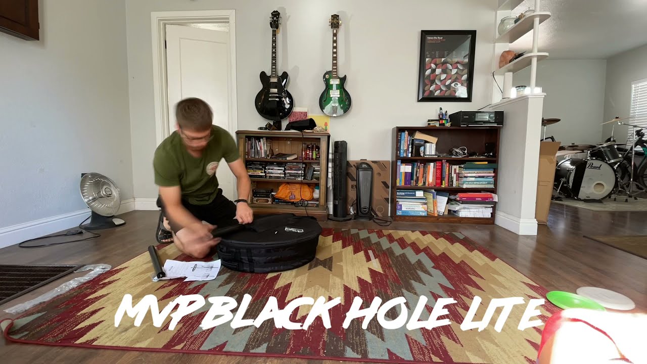 MVP Black Hole Lite Disc Golf Basket Review